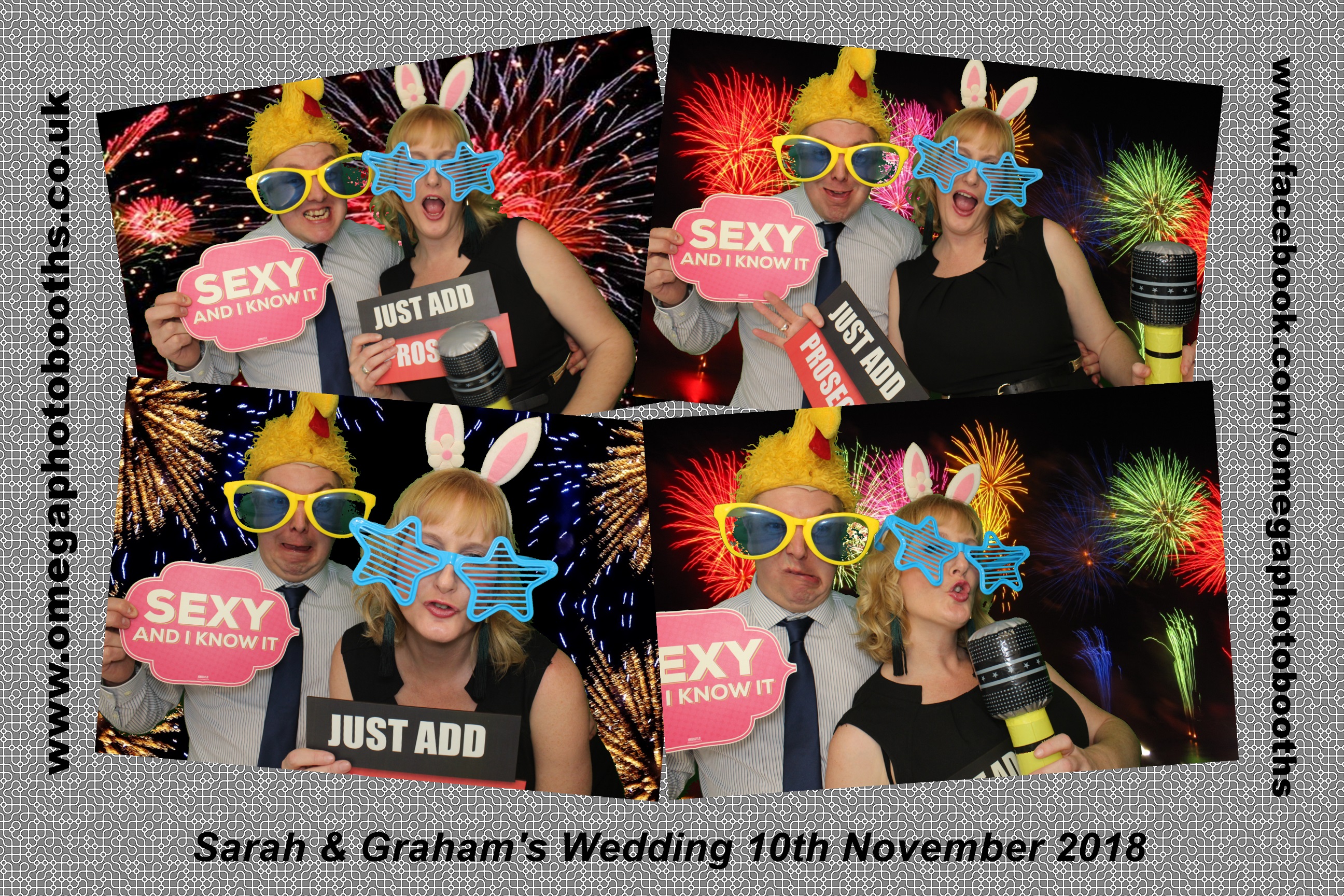Sarah and Graham’s wedding | View more photos from the event at gallery.omegaphotobooths.co.uk/u/Omega-Photobooths/Sarah-and-Graham’s-wedding
